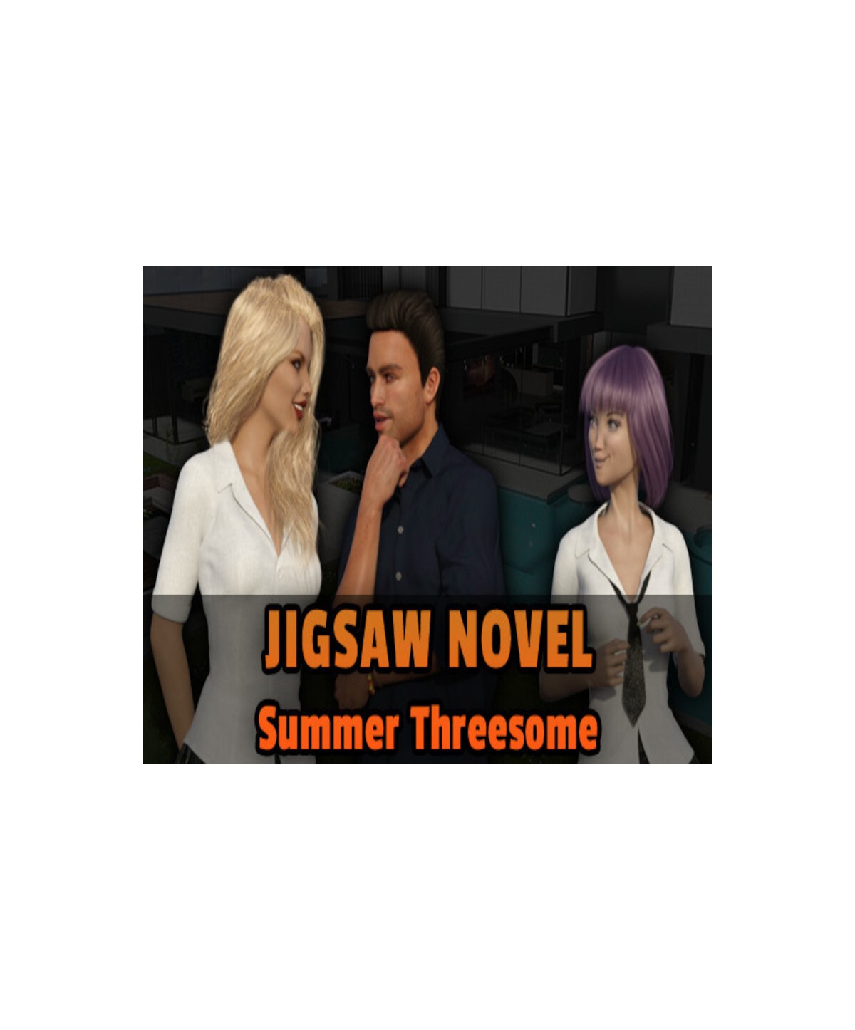 Jigsaw Novel - Summer Threesome Steam Key GLOBAL